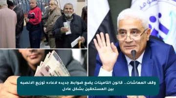 وقف المعاشات.. قانون التأمينات يضع ضوابط جديدة لإعادة توزيع الأنصبة بين المستحقين بشكل عادل